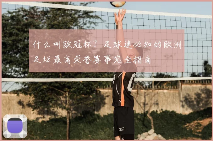 什么叫欧冠杯？足球迷必知的欧洲足坛最高荣誉赛事完全指南